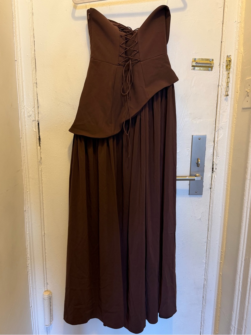 Babyboo Maliyah Maxi Dress - Plum Brown - Picture 10 of 12